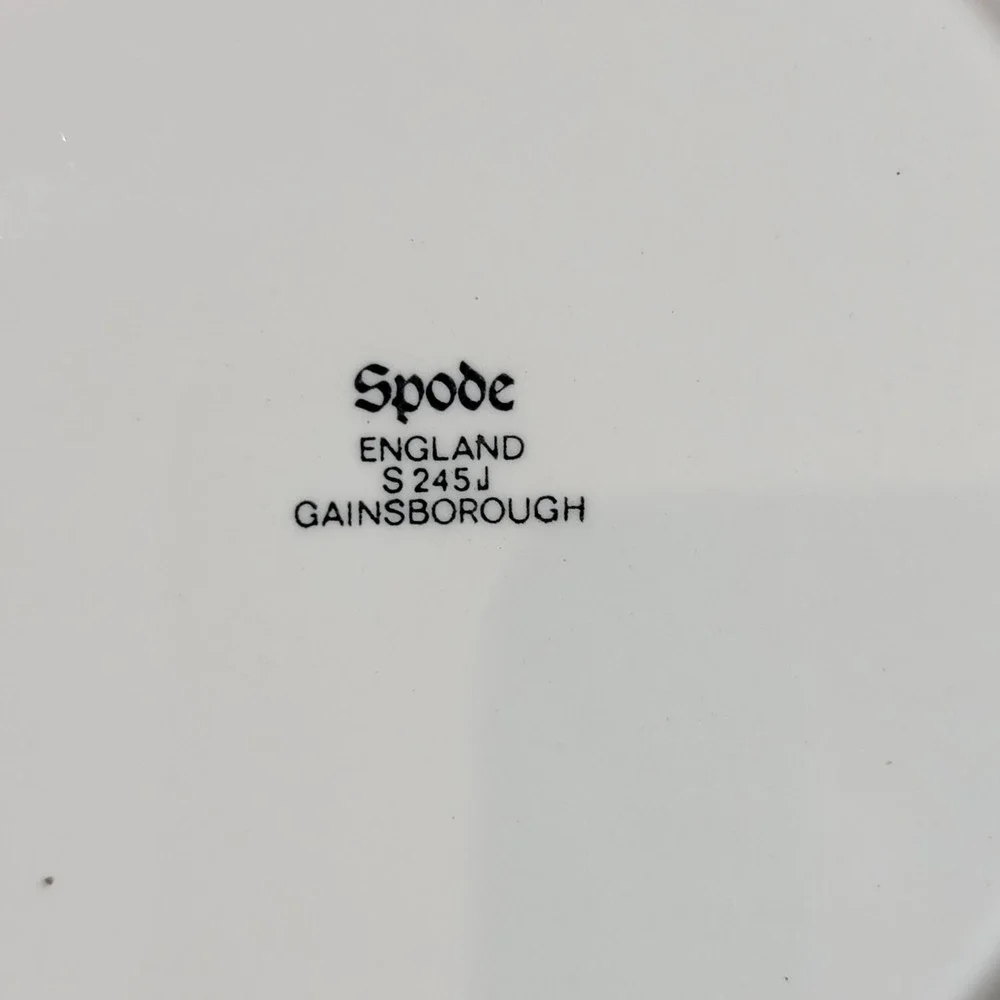 Spode Copeland Gainsborough S245J Bread Butter Plates 6.25 Inch Set of 4 England